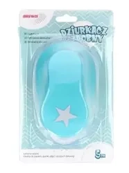 Dziurkacz ozdobny - Gwiazda 5cm MIX - Brewis