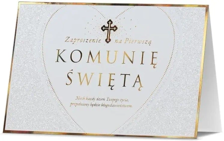 Zaproszenie Komunia Z.Star-40 (5szt.) - Pan Dragon