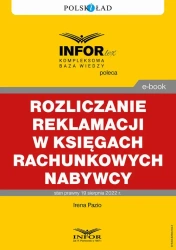 eBook Rozliczanie reklamacji w księgach rachunkowych nabywcy - Irena Pazio