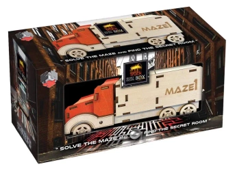 Łamigłówka Escape Box Maze1 Truck Secret poziom 4/4 - EUREKA 3D