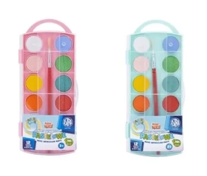 Farby akwarelowe pastelowe Astra 12 kolorów 1 szt. mix - ASTRA art-pap