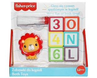 Fisher Price. Zabawki do kąpieli Literki Cyferki - Fisher- Price