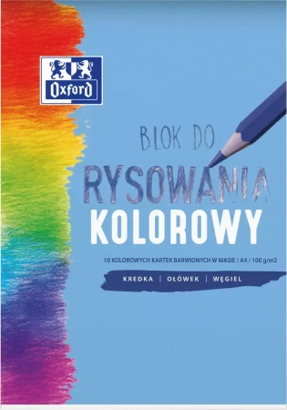 Blok rysunkowy A4/10k Kol 100g Oxf 400166069 A10