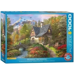 Puzzle 1000 Nordic Morning 6000-0966 - Eurographics