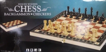 Gra szachy 3w1 - Macyszyn Toys