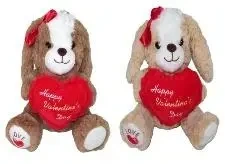 Pies z sercem 30cm MIX - Sun-Day