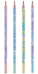 Ołówek trójkątny 2B Pastel (24szt) HAPPY COLOR - GDD