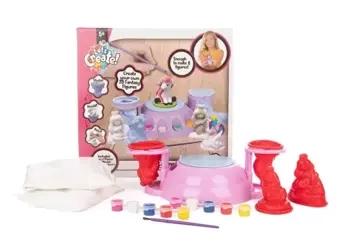 Gipsowe odlewy stacja do malowania 8 figurek - Pro Kids