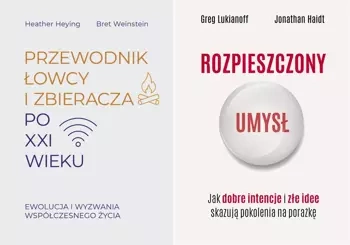 Przewodnik łowcy + Rozpieszczony umysł - Greg Lukianoff, Jonathan Haidt