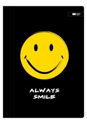 Teczka z gumką A+ Fun czarna HAPPY COLOR - GDD