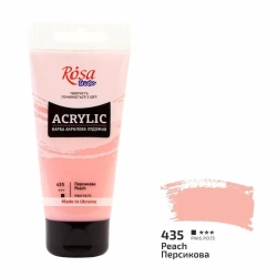 Farba akrylowa peach 435 75ml - Rosa