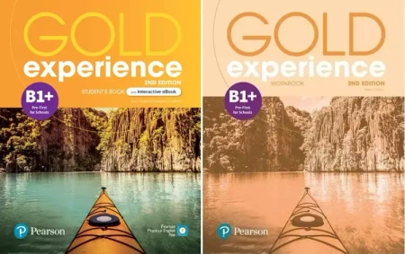GOLD EXPERIENCE 2ED B1+ SB PODRĘCZNIK + ĆWICZENIA - praca zbiorowa