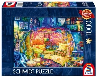 Puzzle PQ 1000 Przytulna kryjówka G2 - Schmidt