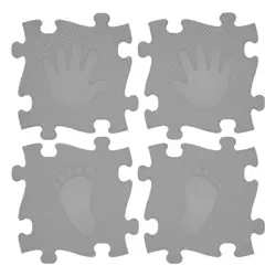 Mata podłogowa sensoryczna 16 el. Magic Set Grafit - Askato