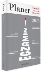 Planer. Egzamin radcowski i adwokacki 2026 - praca zbiorowa