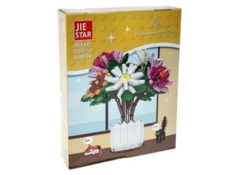 Klocki kwiaty - Chryzantema 900el - ADAR