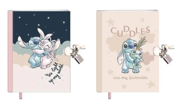 Pamiętnik z kłódką Stitch mix - Beniamin