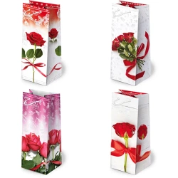 Torebki ozdobne AL2-32 Czerwone Róże 10 sztuk - PAW S.C.
