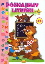 Poznajemy literki - 32 naklejki Pasja - praca zbiorowa