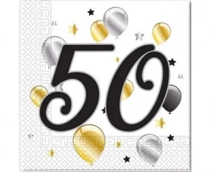 Serwetki papierowe Balloons 50 33 x33cm 20szt - Godan