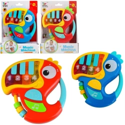 Pianino papuga muzyczna dla malucha MIX - Trifox