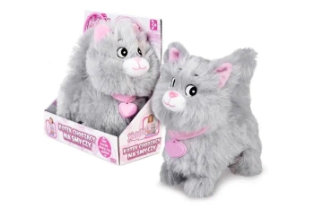 Kotek chodzący Natalia na smyczy szary - Artyk