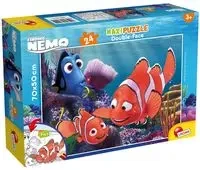 Puzzle dwustronne maxi Gdzie jest Nemo 24 - Lisciani