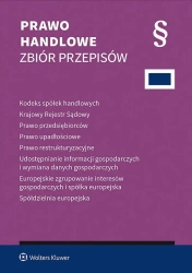 Prawo handlowe. Zbiór przepisów w.44 2025 - praca zbiorowa