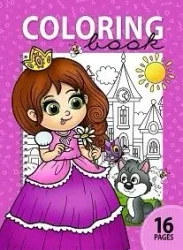 Kolorowanka A4 16 obrazków Księżniczka - Fresh
