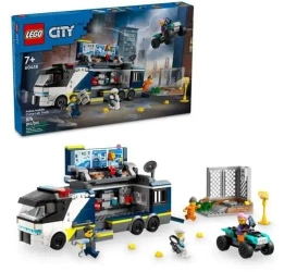 Lego City Policyjna ciężarówka z laboratorium kryminalnym 60418