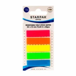 Zakładka indeksująca fluo 12x44mm 5x25K - STARPAK