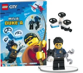 Lego city misje Dukea z minifigurką porucznika Duke DeTain lNC-6020 - Opracowanie zbiorowe