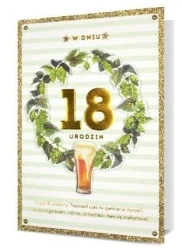 Karnet B6 Osiemnastka HM200-2292 - Pan Dragon