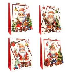 Torebka prezentowa L Boże Narodzenie mix - Ju-Piter