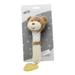 Miś karmelowy z dźwiękiem 17cm - Tulilo