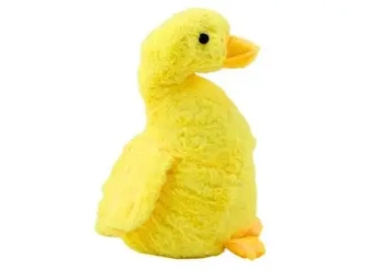 Pluszowa Gęś żółta 40cm - Leantoys