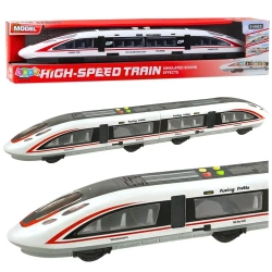 Pociąg pasażerski pośpieszny otwierane drzwi - Leantoys