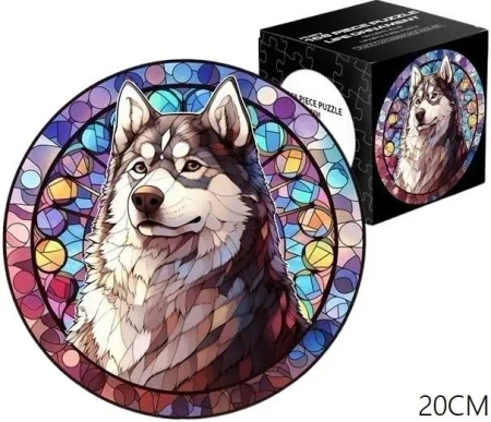 Puzzle 168el Witraż. Pies - Merkpol