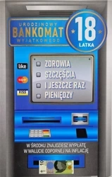 Karnet Urodziny 18 męskie - YEKU