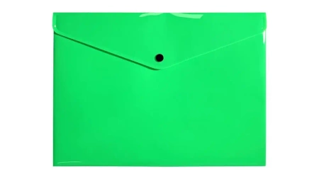Teczka koperta A4 PP neon zielona - Biurfol