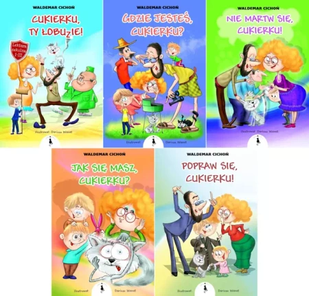 Cukierku, Ty łobuzie! Tom 1-5 Waldemar Cichoń - Waldemar Cichoń