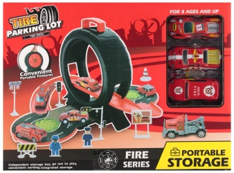 Parking Straż Pożarna z Akcesoriami Mega Creative 567277