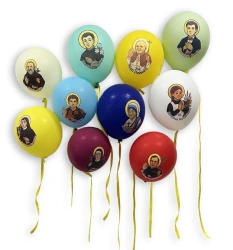 Balony z wizerunkami świętych (50szt) - Rafael