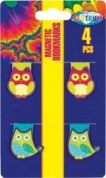 Zakładka magnetyczna do książki 4szt mix - Centrum