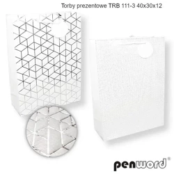 Torebka prezentowa 40x30x12cm MIX - Penword