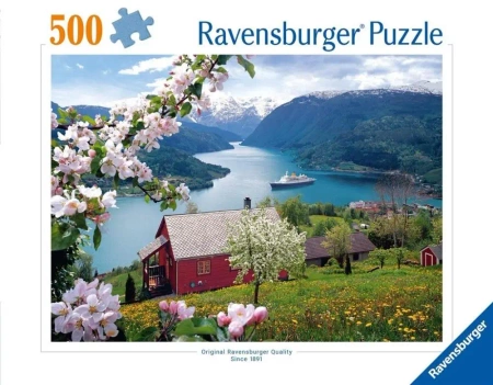 Puzzle 2D 500 Skandynawska idylla - Ravensburger