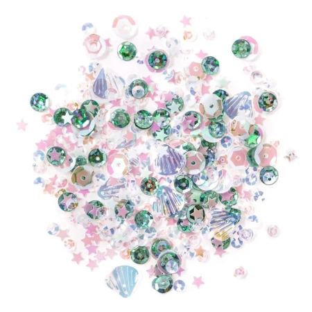 Cekiny opalizujace mermaid mix 15g - Dalprint dpCraft