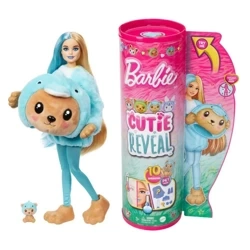Lalka Barbie Cutie Reveal Miś - Delfin - Mattel