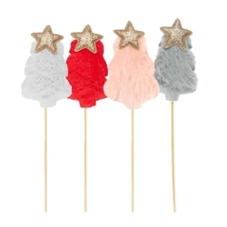 Dekoracja na piku - pluszowa choinka - Arpex