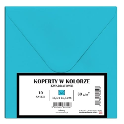 Koperty KW niebieskie 10szt - Henry